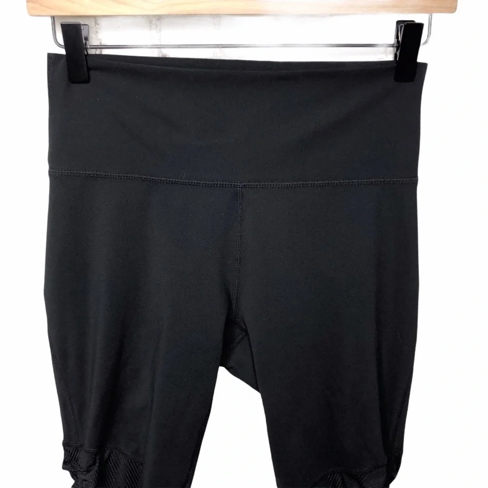 Fabletics Cashel Foldover PureLuxe Leggings Black Size XS/Small Activewear - Picture 5 of 9